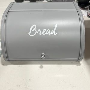 Gray breadbox